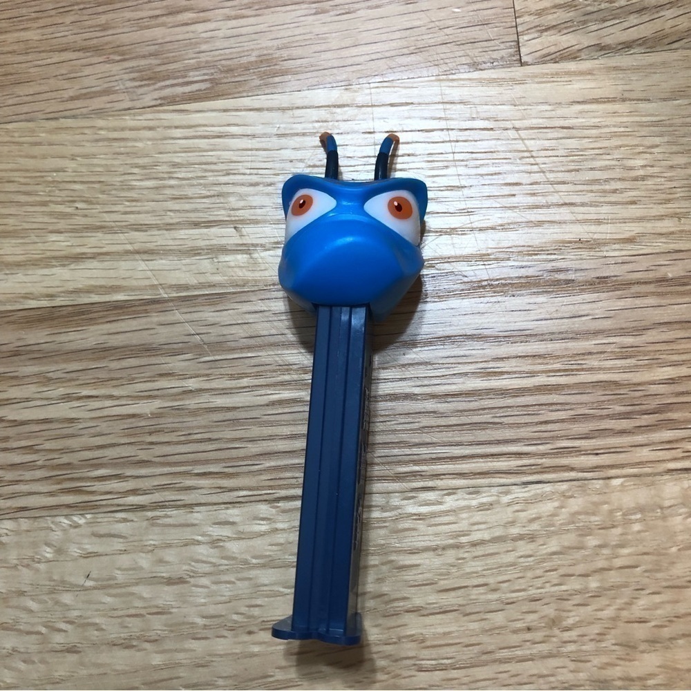 Disney Bugs Life Barney Beetle Pez Dispenser Blue Kids Toy Collectible
